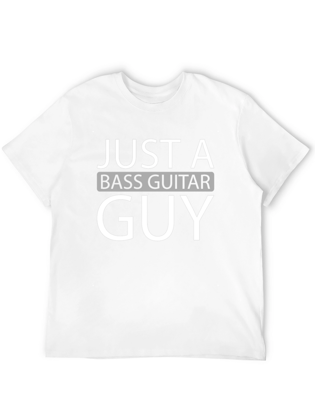 Bass Guitar Guy T-Shirt - Music Lover Tee