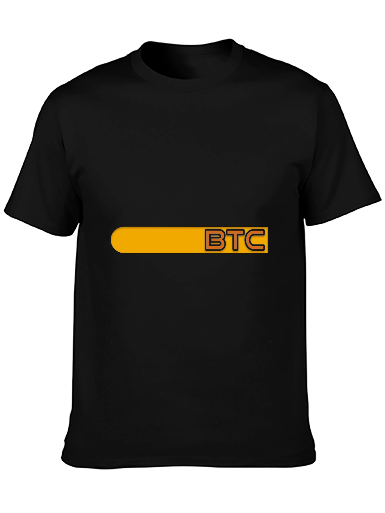 Bitcoin BTC Crypto T-Shirt - Black