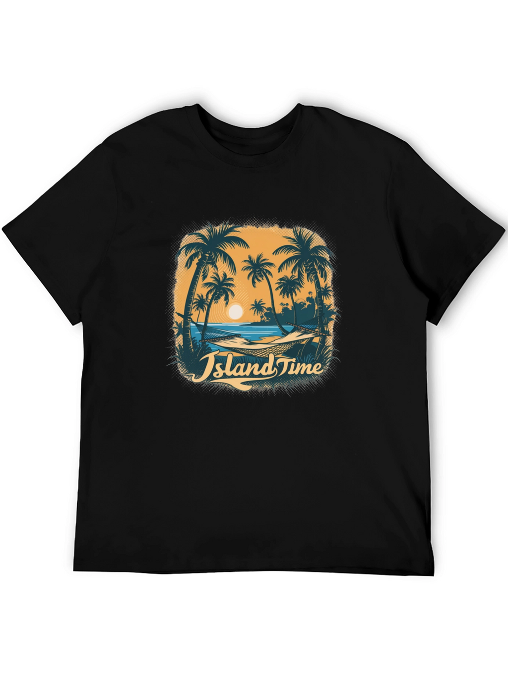 Island Time Graphic Tee - Tropical Vibe T-Shirt