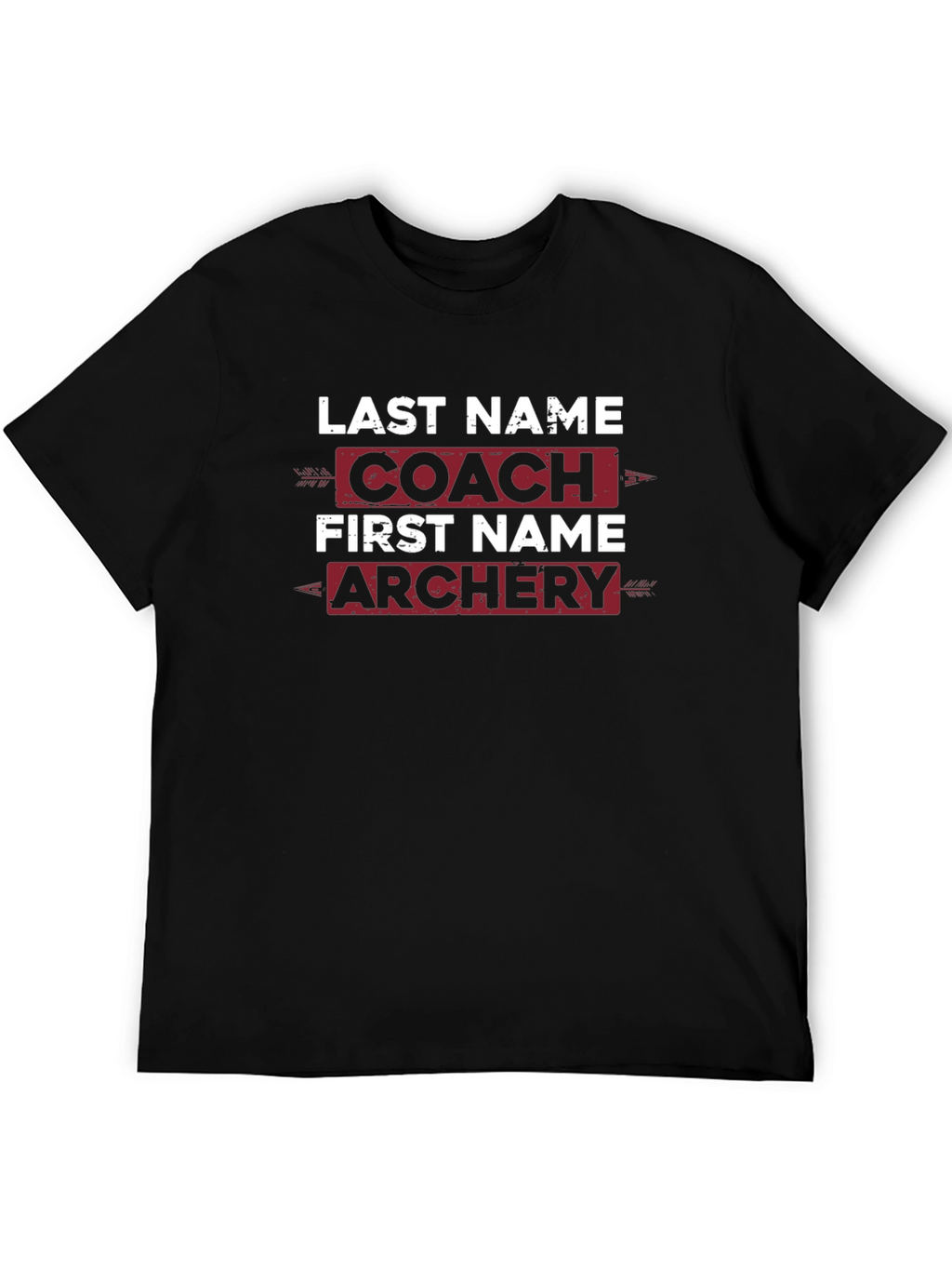 Archery Coach Personalized T-Shirt