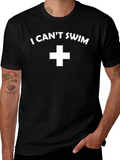 I Cant Swim Graphic Tee