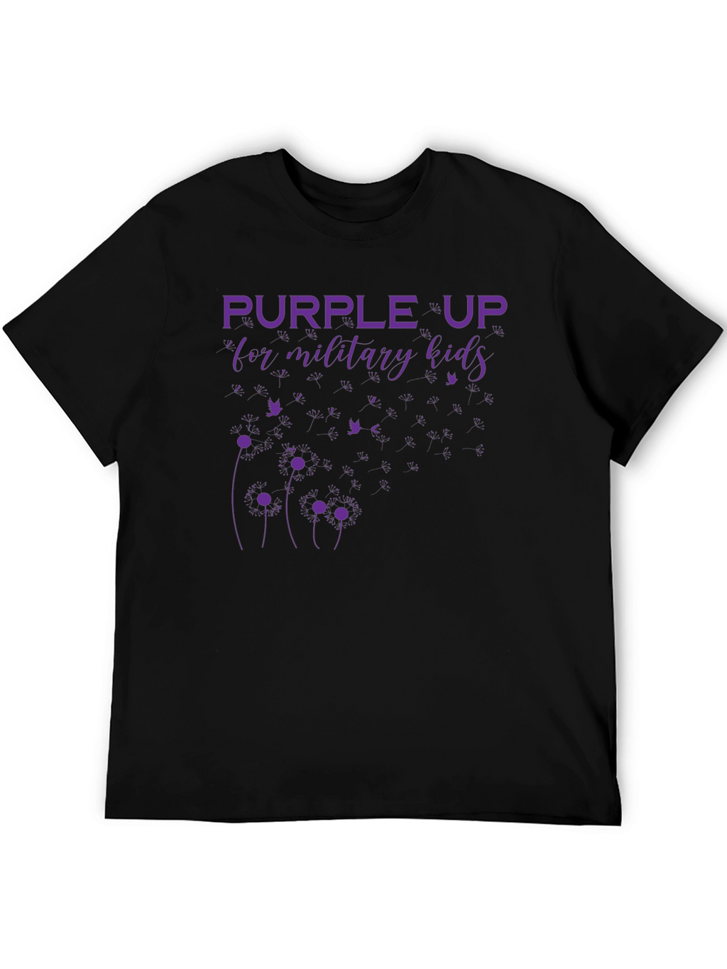 Purple Up Military Kids T-Shirt