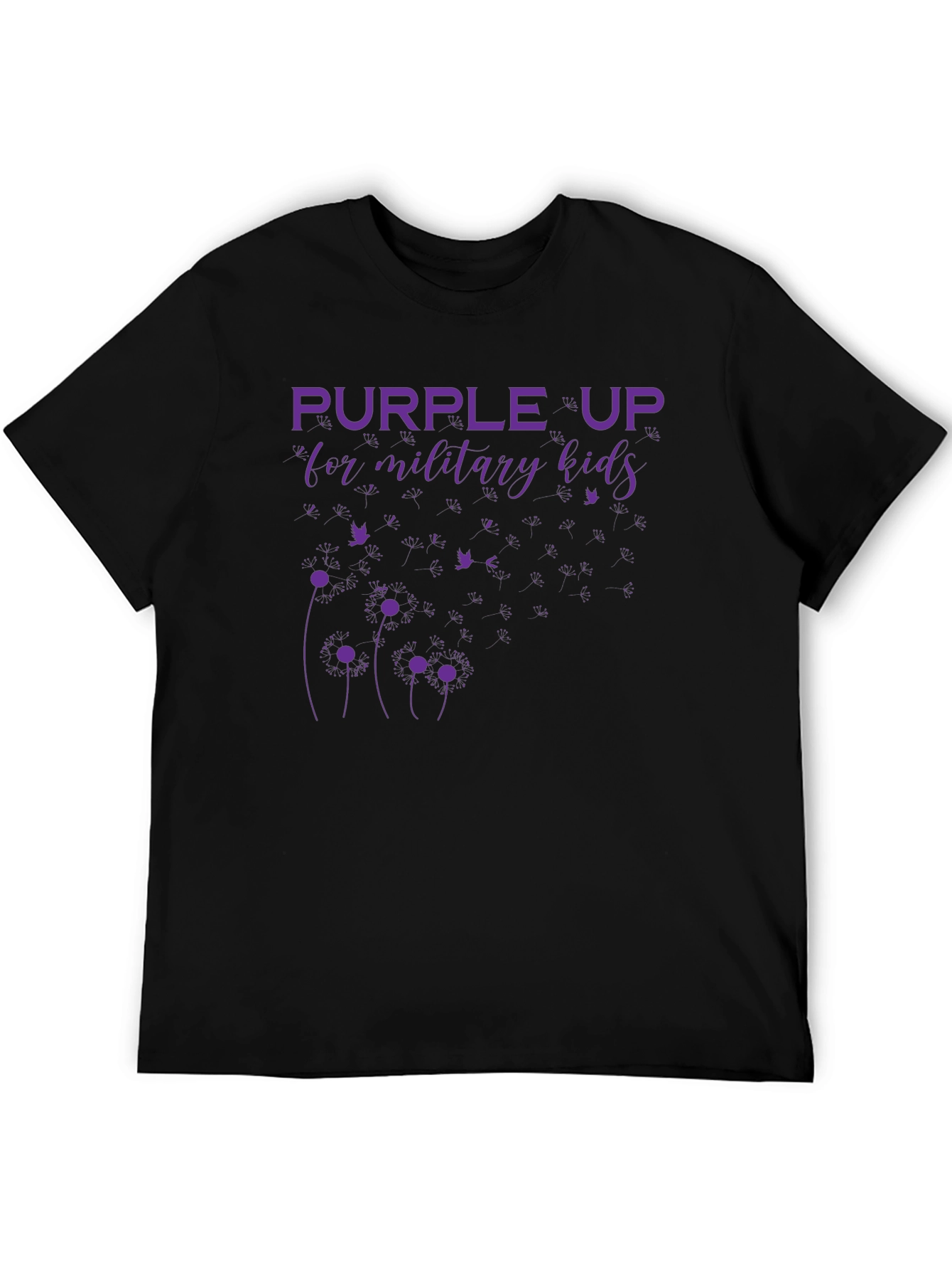 Purple Up Military Kids T-Shirt