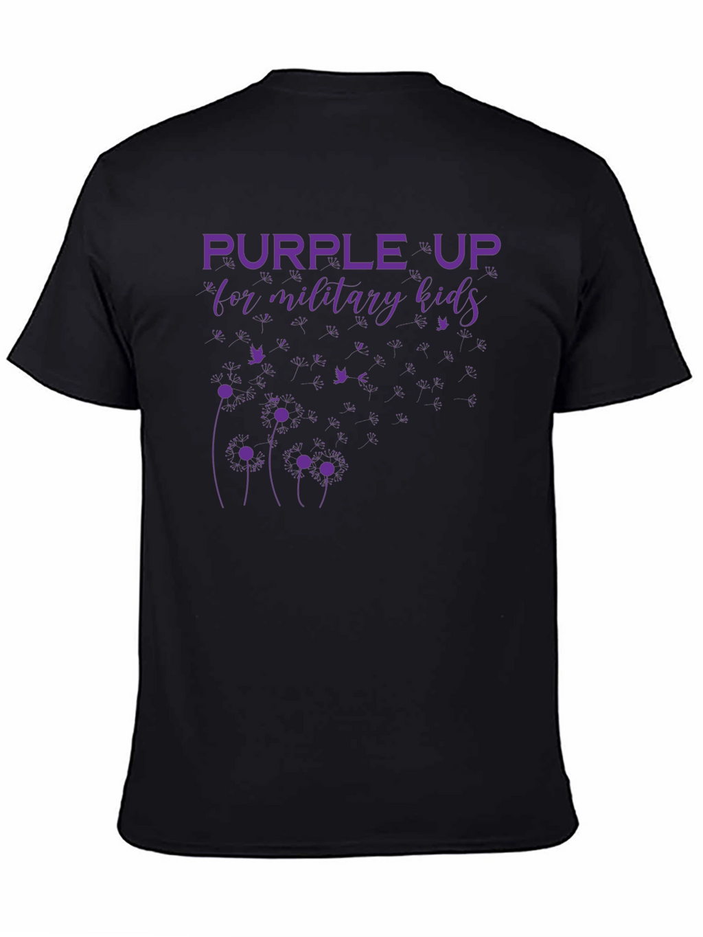 Purple Up Military Kids T-Shirt