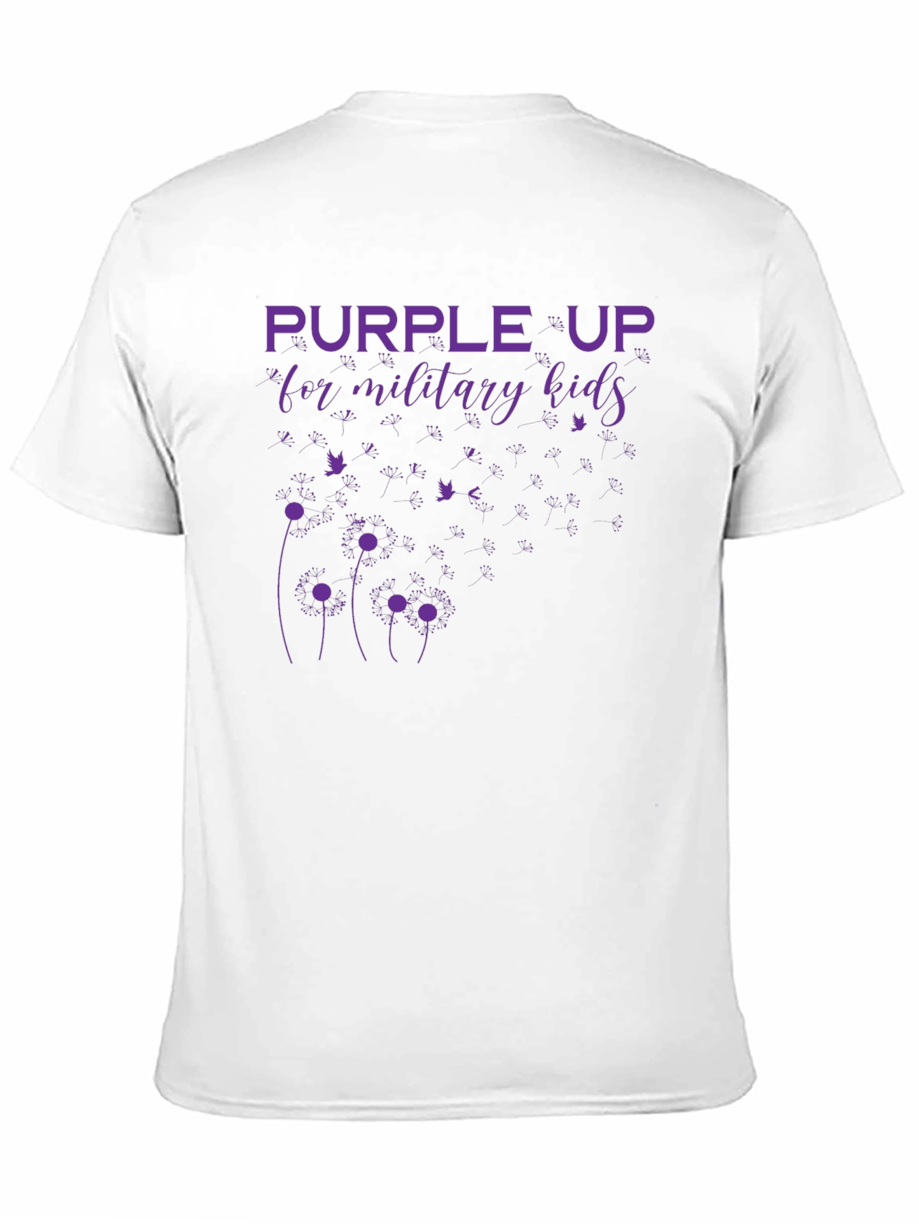 Purple Up Military Kids T-Shirt