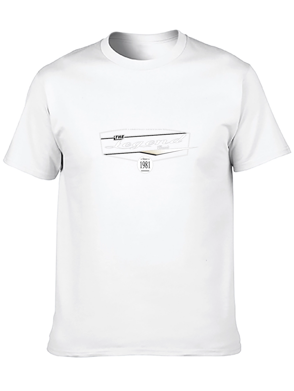 The Legend Classic 1981 Black T-Shirt
