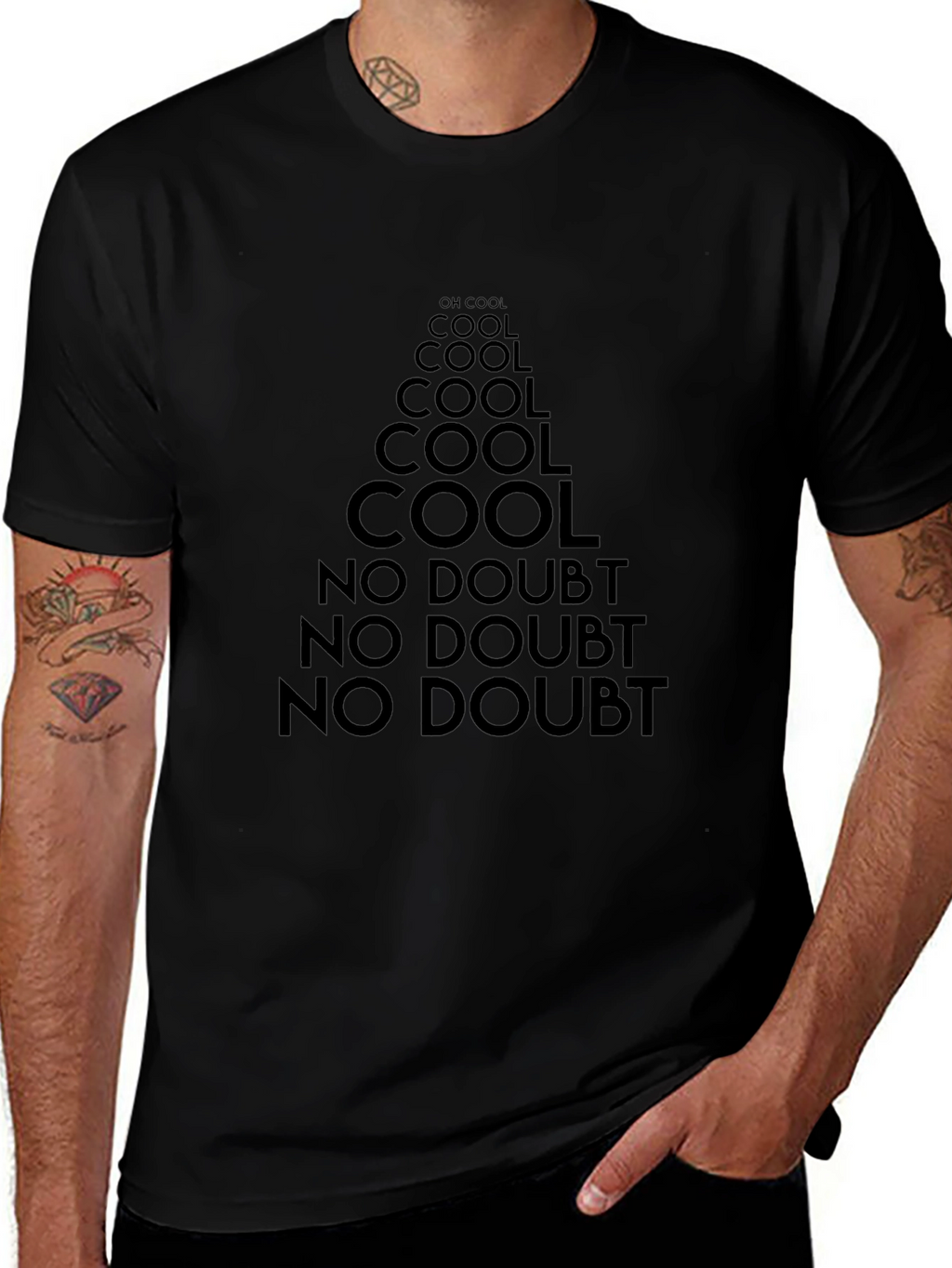 Cool No Doubt Tee | Graphic Print T-Shirt