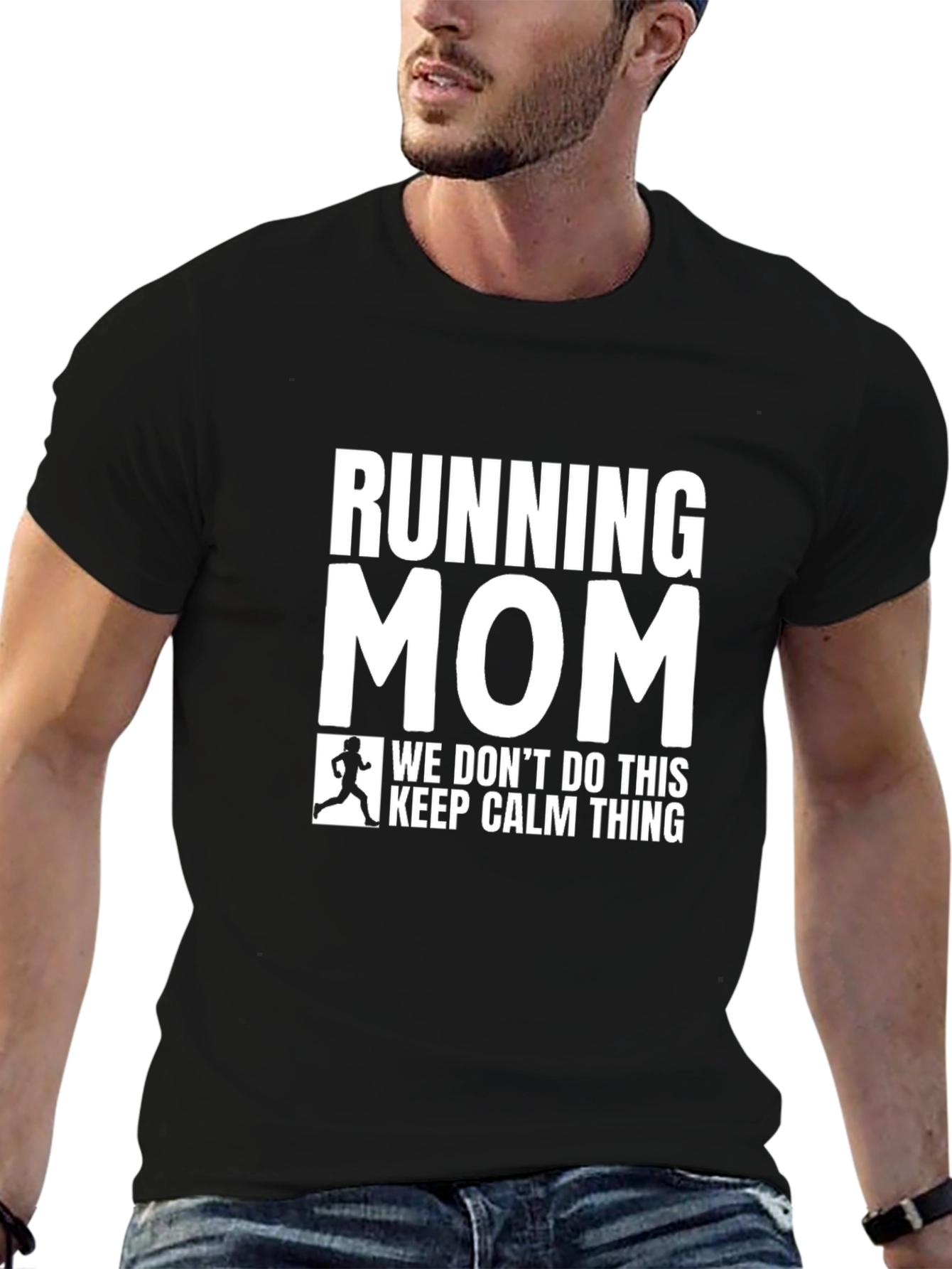 Running Mom T-Shirt - Funny Graphic Tee