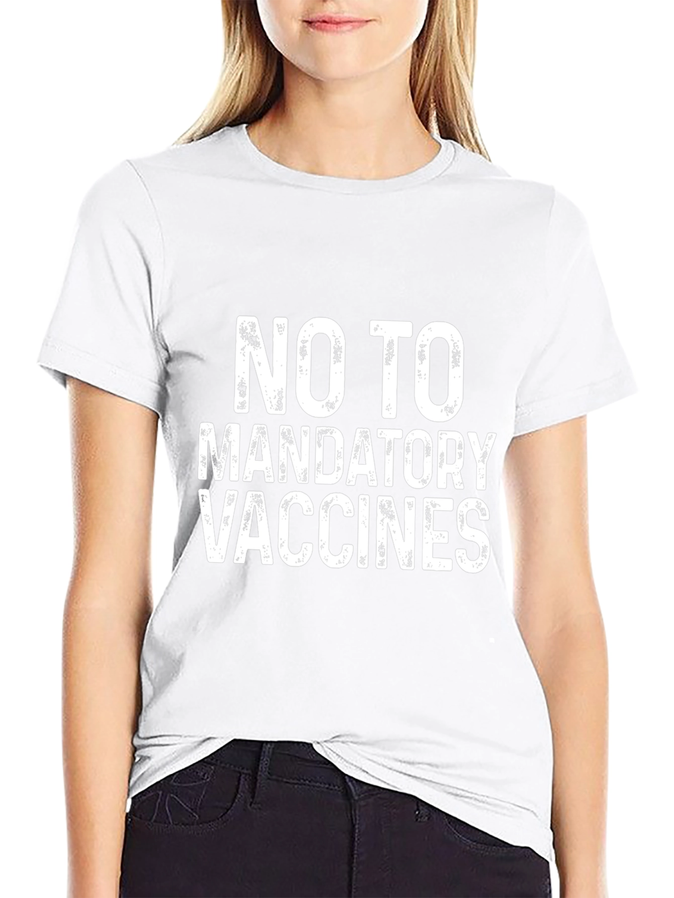 No Mandatory Vaccines Graphic Tee