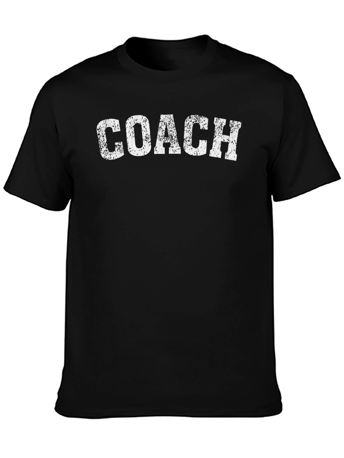Coach Graphic T-Shirt - Distressed Print Design