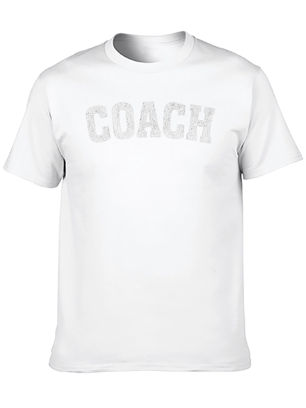 Coach Graphic T-Shirt - Distressed Print Design