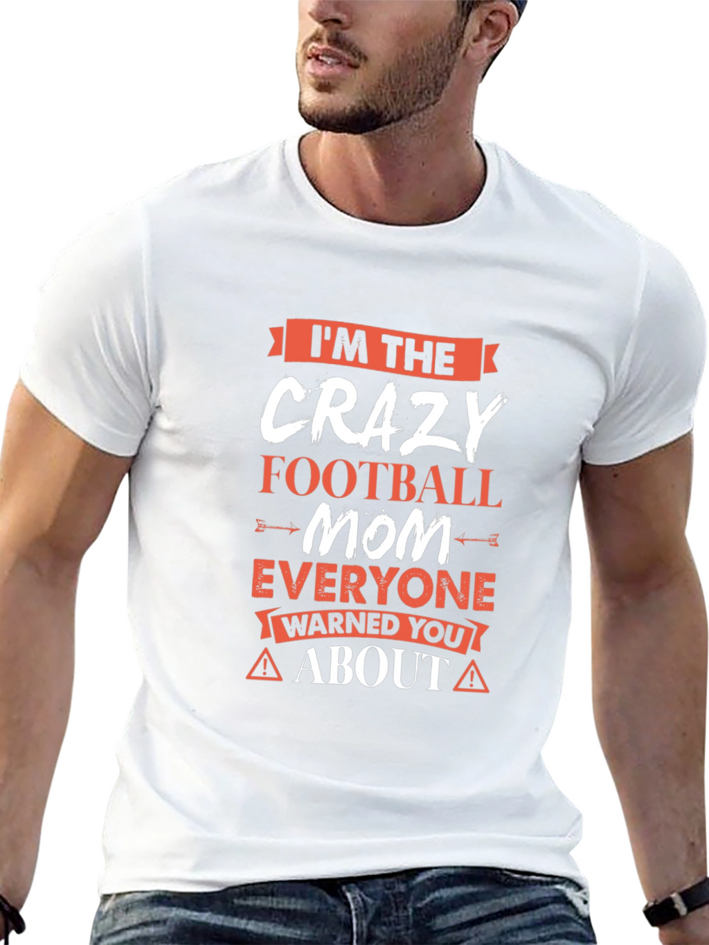 Crazy Football Mom T-Shirt