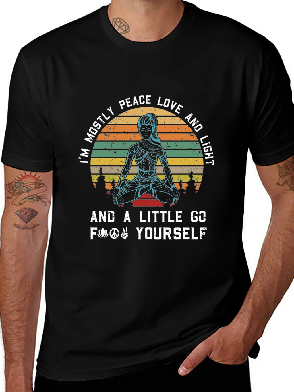 Peace Love and Light T-Shirt