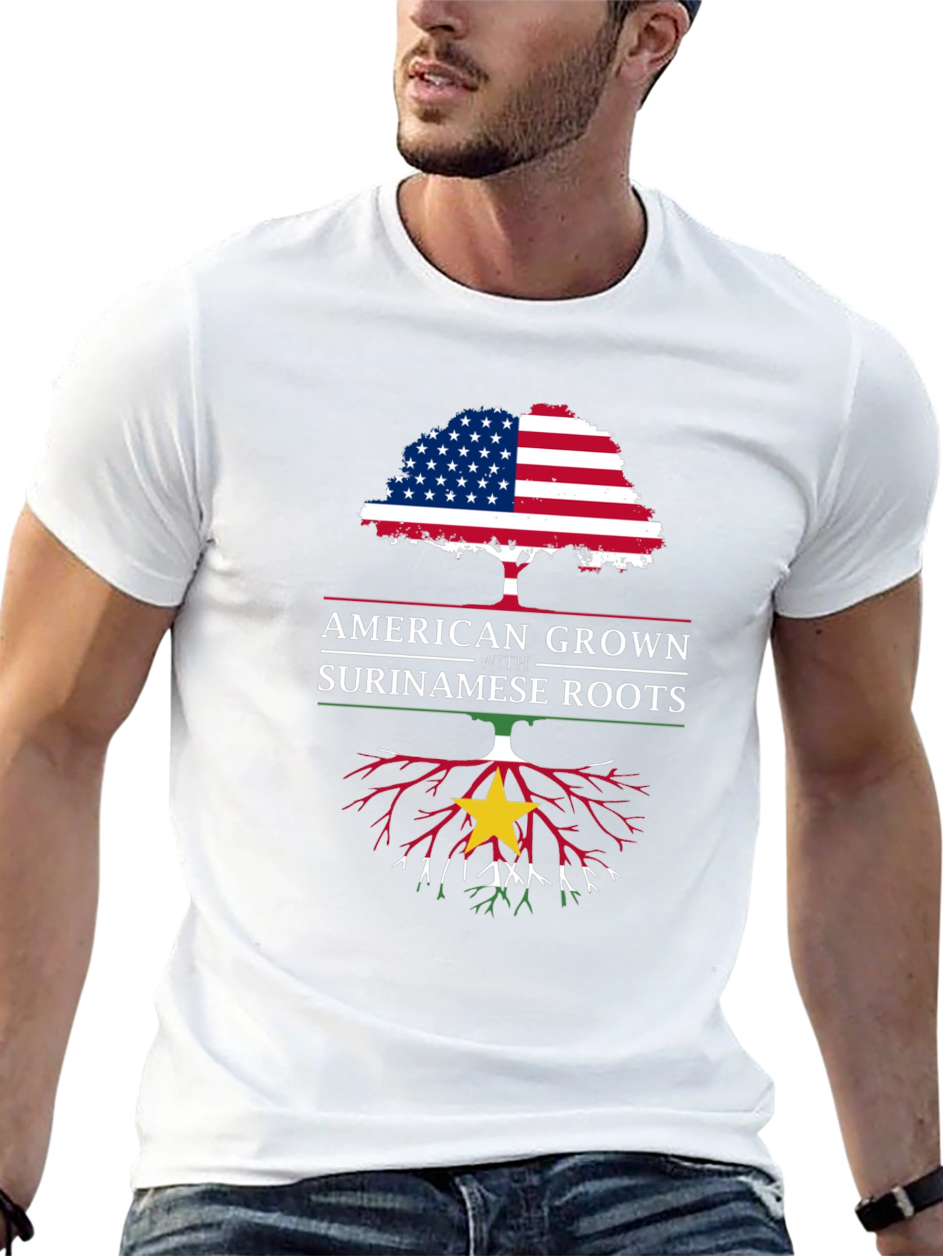American Grown with Surinamese Roots T-Shirt