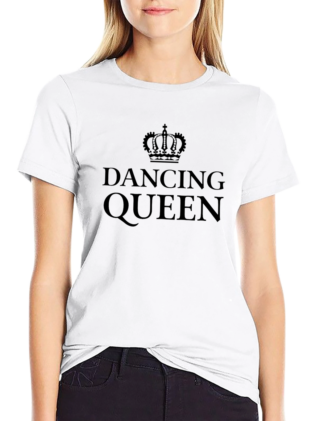 Dancing Queen T-Shirt - Black Graphic Tee