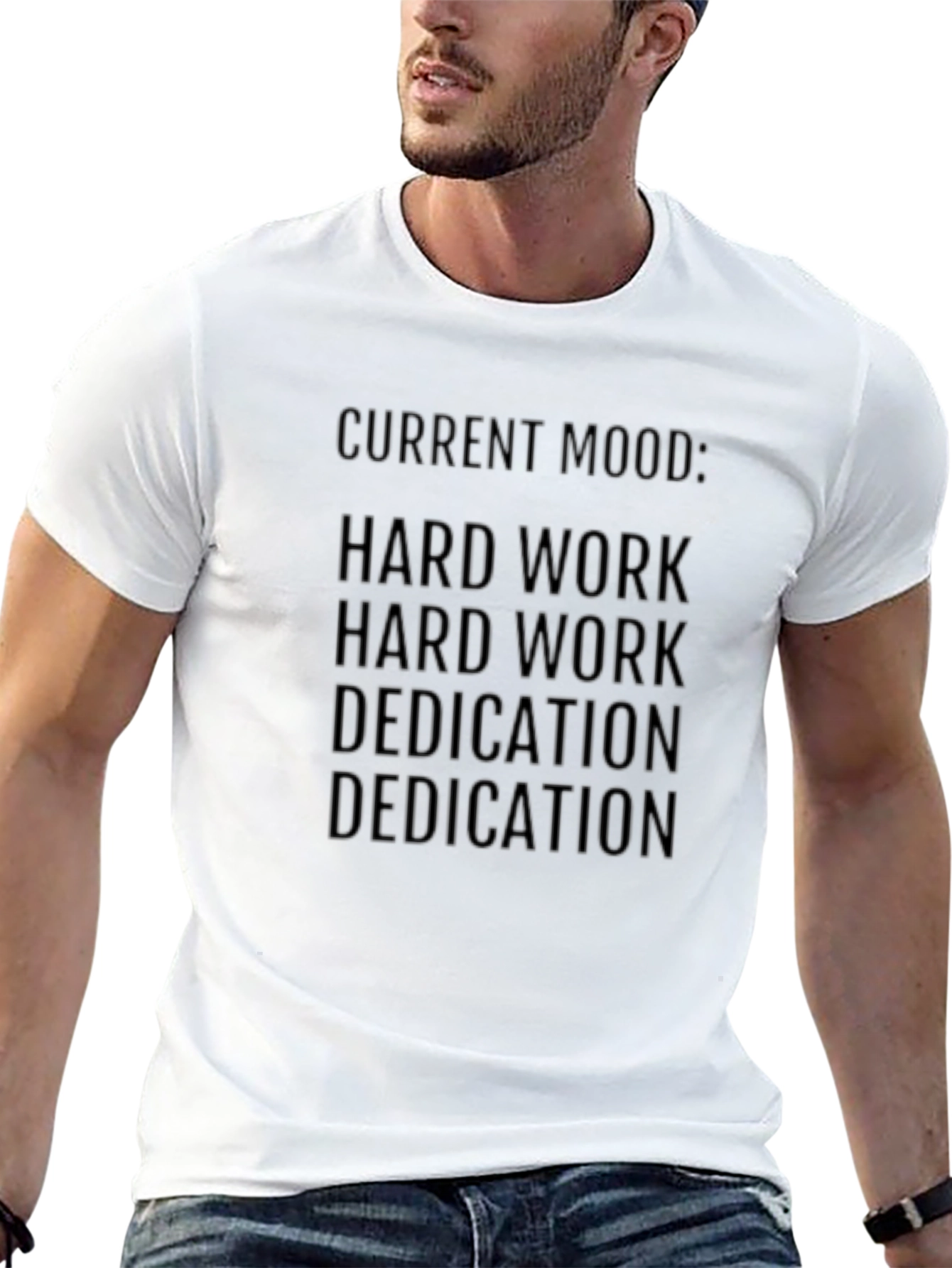Hard Work Dedication Graphic Tee