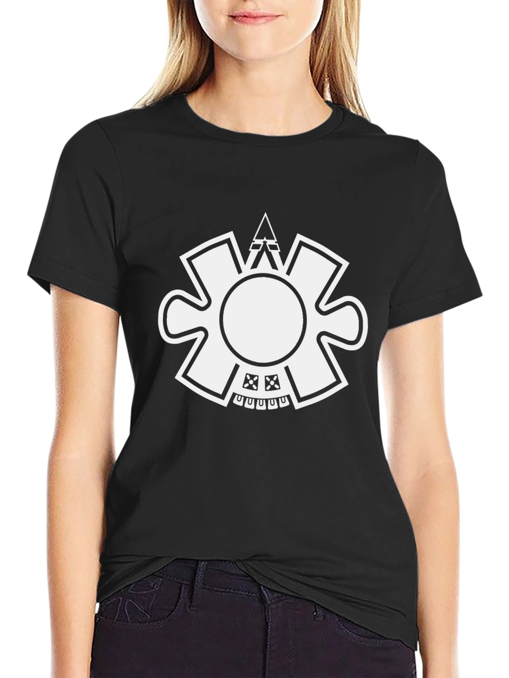Graphic Tee - Aztec Sun Design