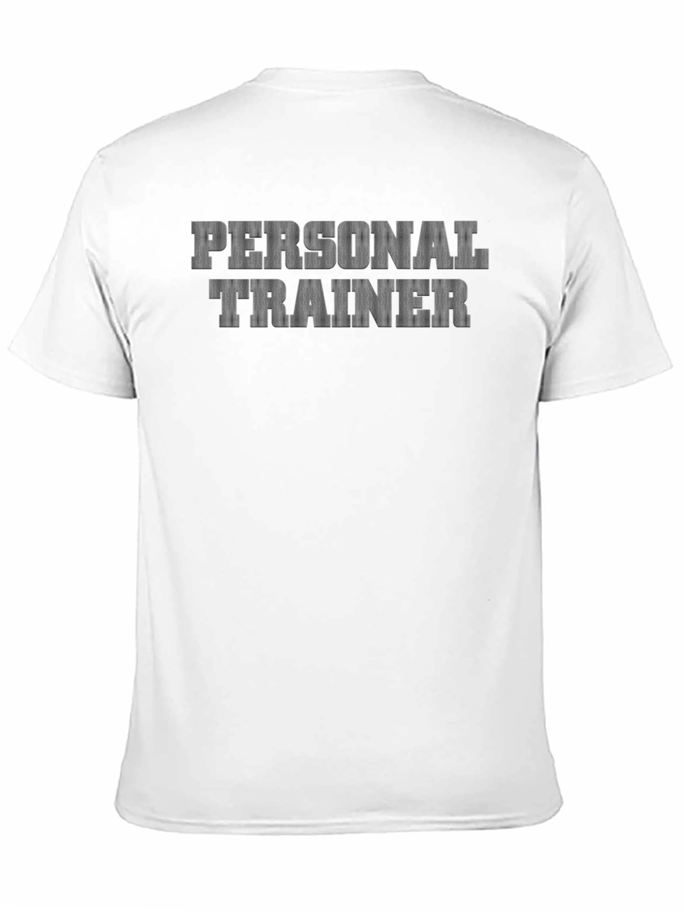 Personal Trainer Black Graphic T-Shirt