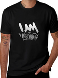 I AM HIP HOP Graphic T-Shirt - Black
