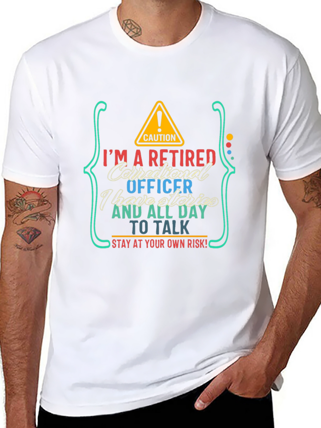 Retired Correctional Officer T-Shirt