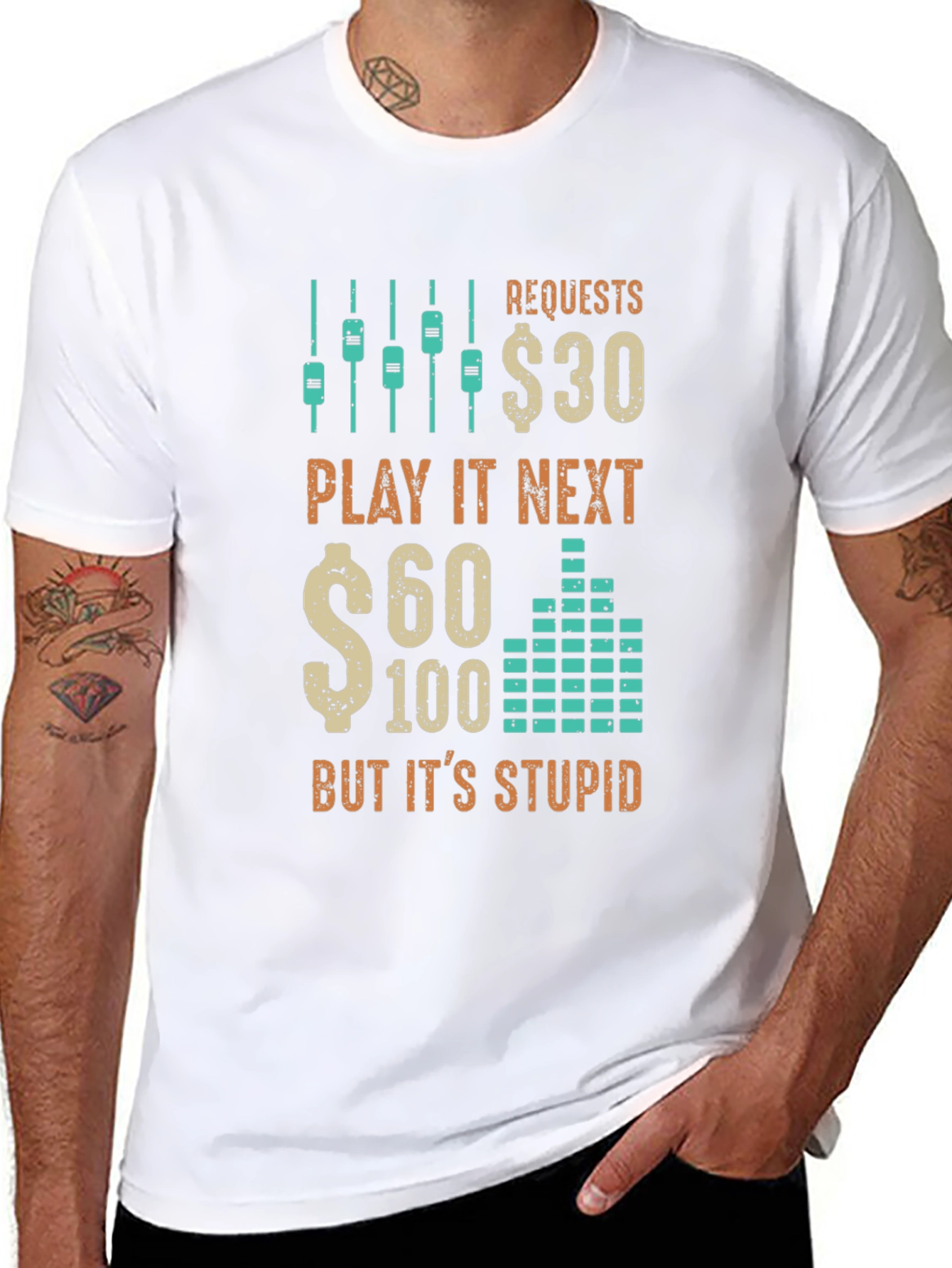 Requests T-Shirt: Funny DJ Music Lover Tee