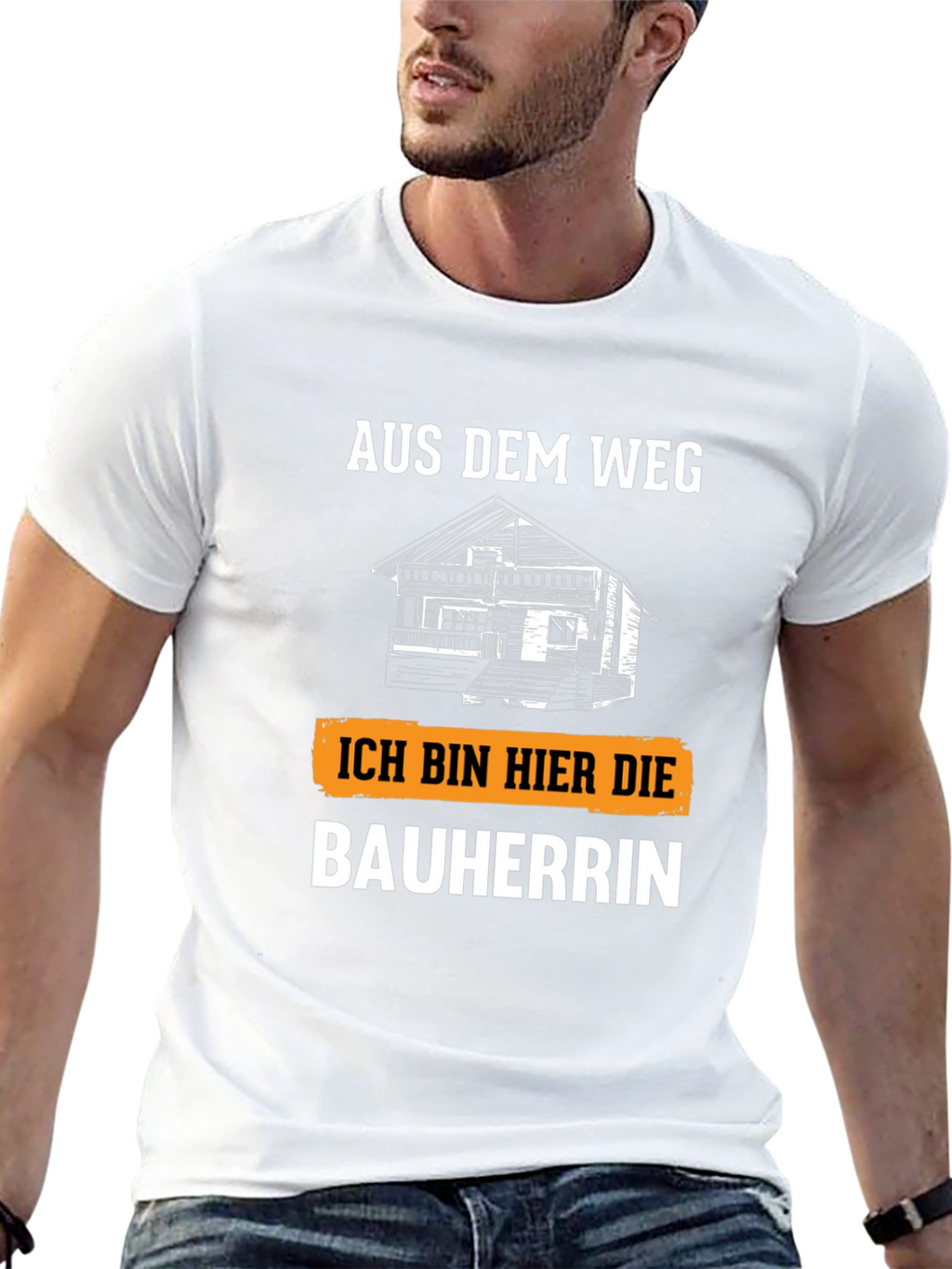 Bauherrin T-Shirt - German Construction Boss Tee