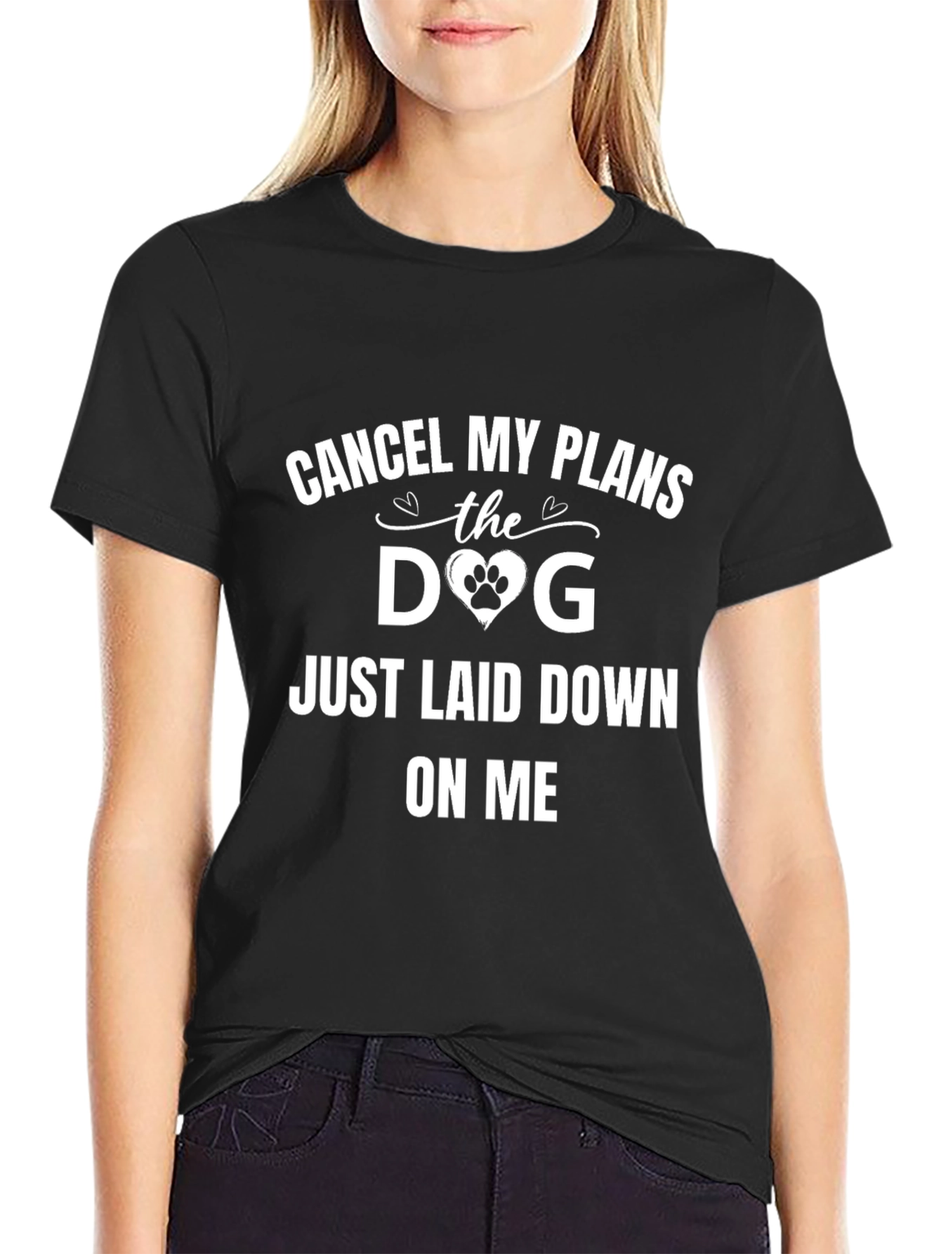 Cancel My Plans Dog T-Shirt
