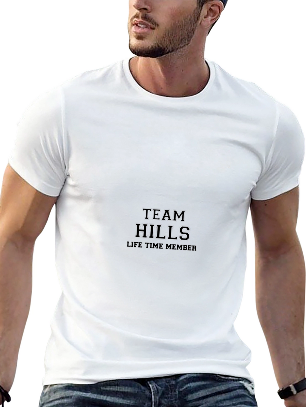 Team Hills Lifetime Member Black T-Shirt