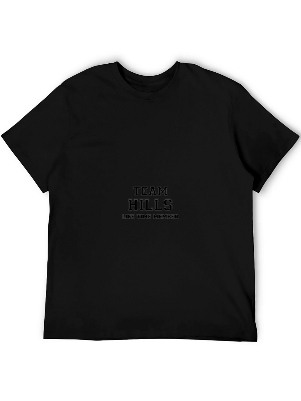 Team Hills Lifetime Member Black T-Shirt
