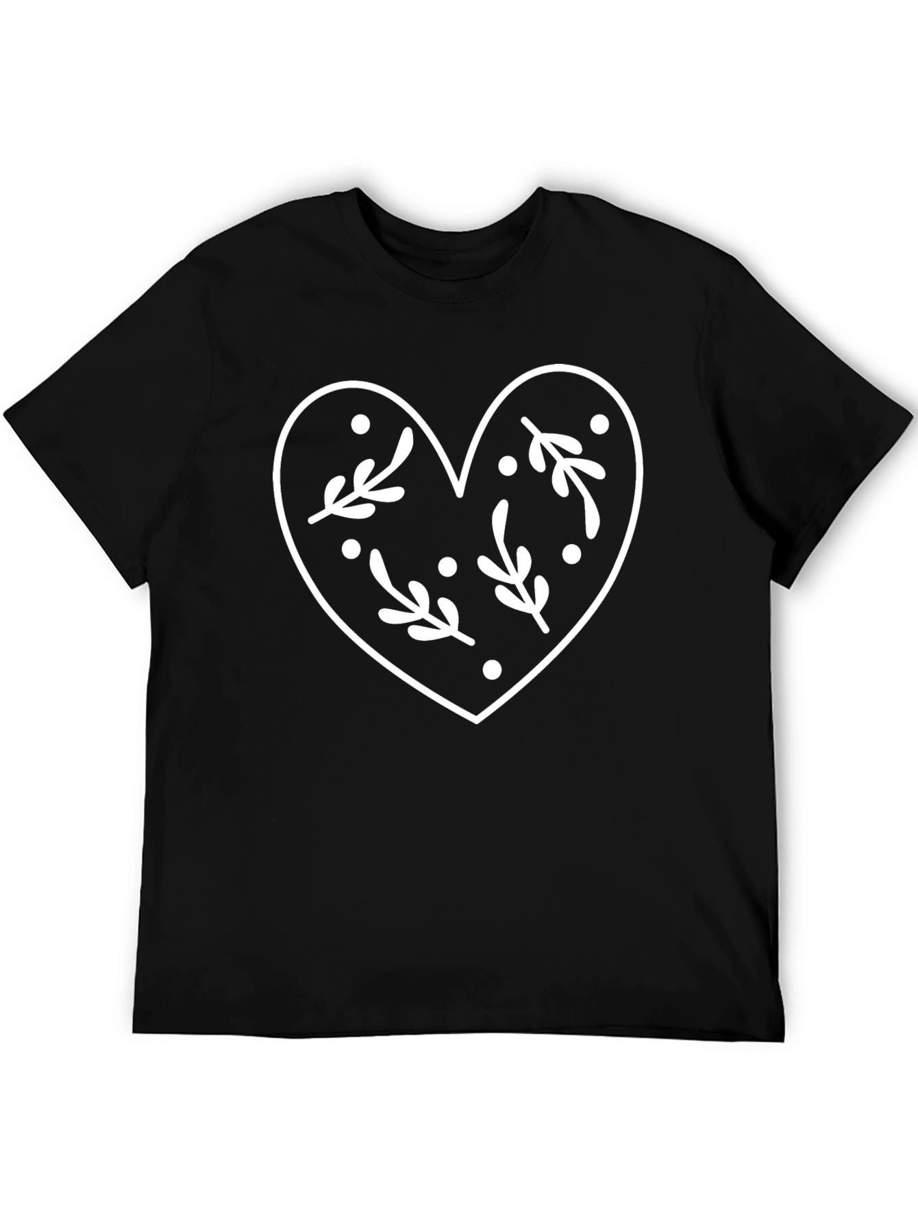 Heart Graphic Tee - Modern Minimalist Design