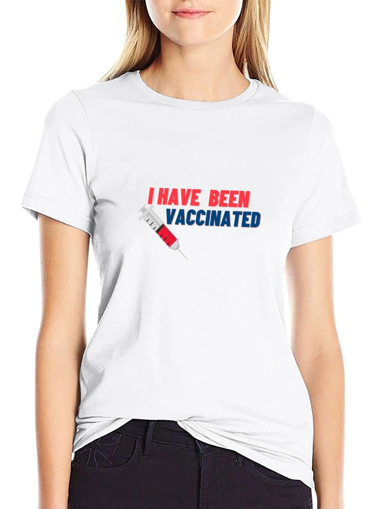 I Have Been Vaccinated Black T-Shirt