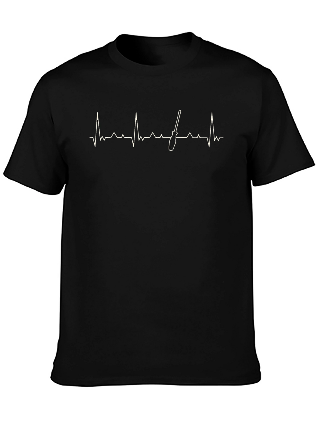 Electrician Heartbeat T-Shirt - Funny Electrician Gift