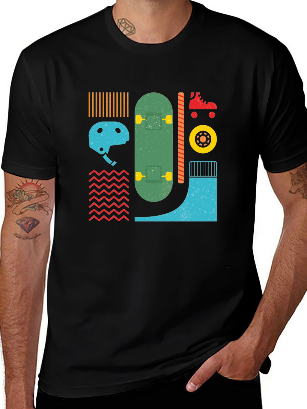 Skateboarding Graphic Tee