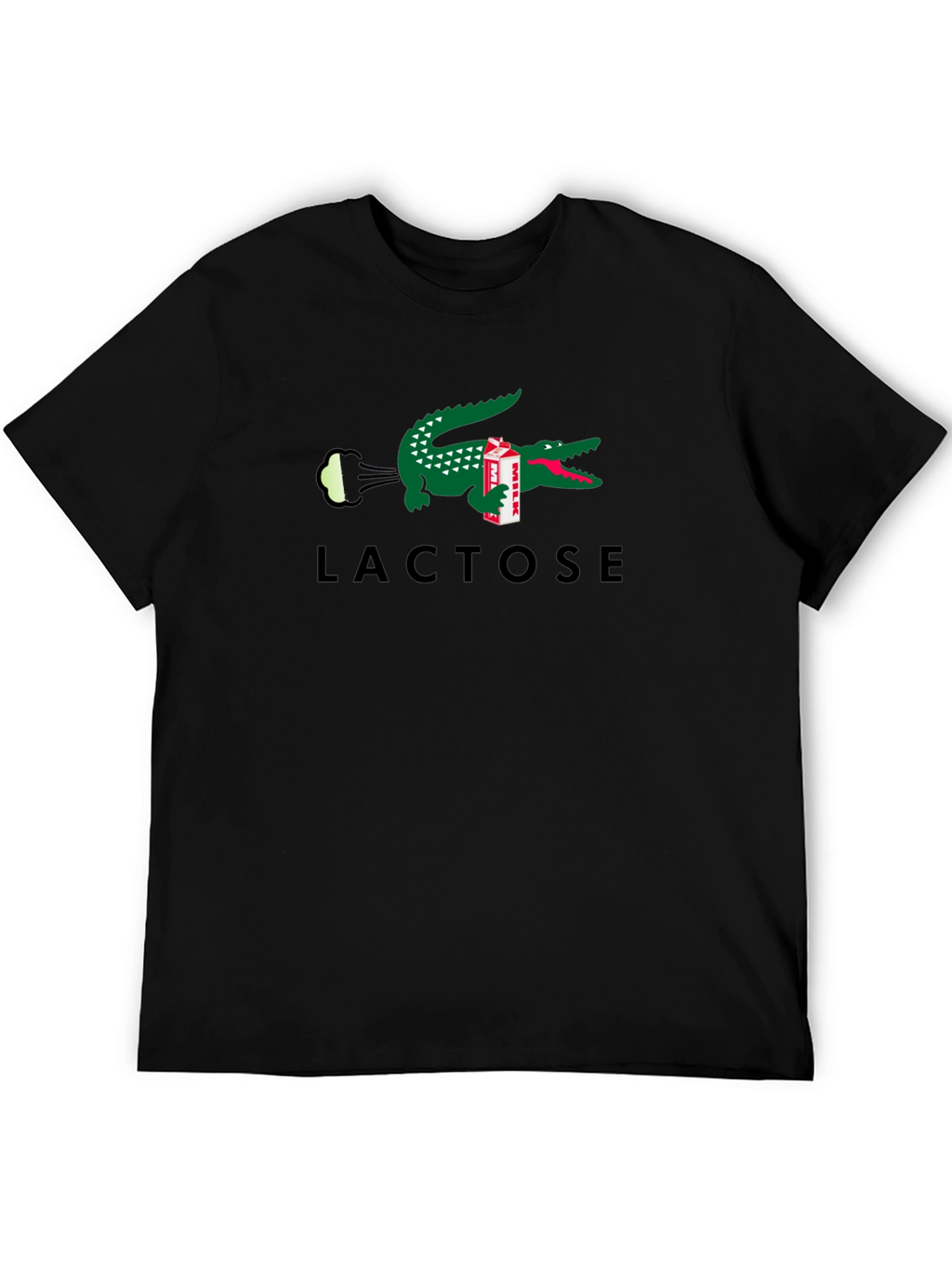 Lacoste Inspired Lactose Funny T-Shirt