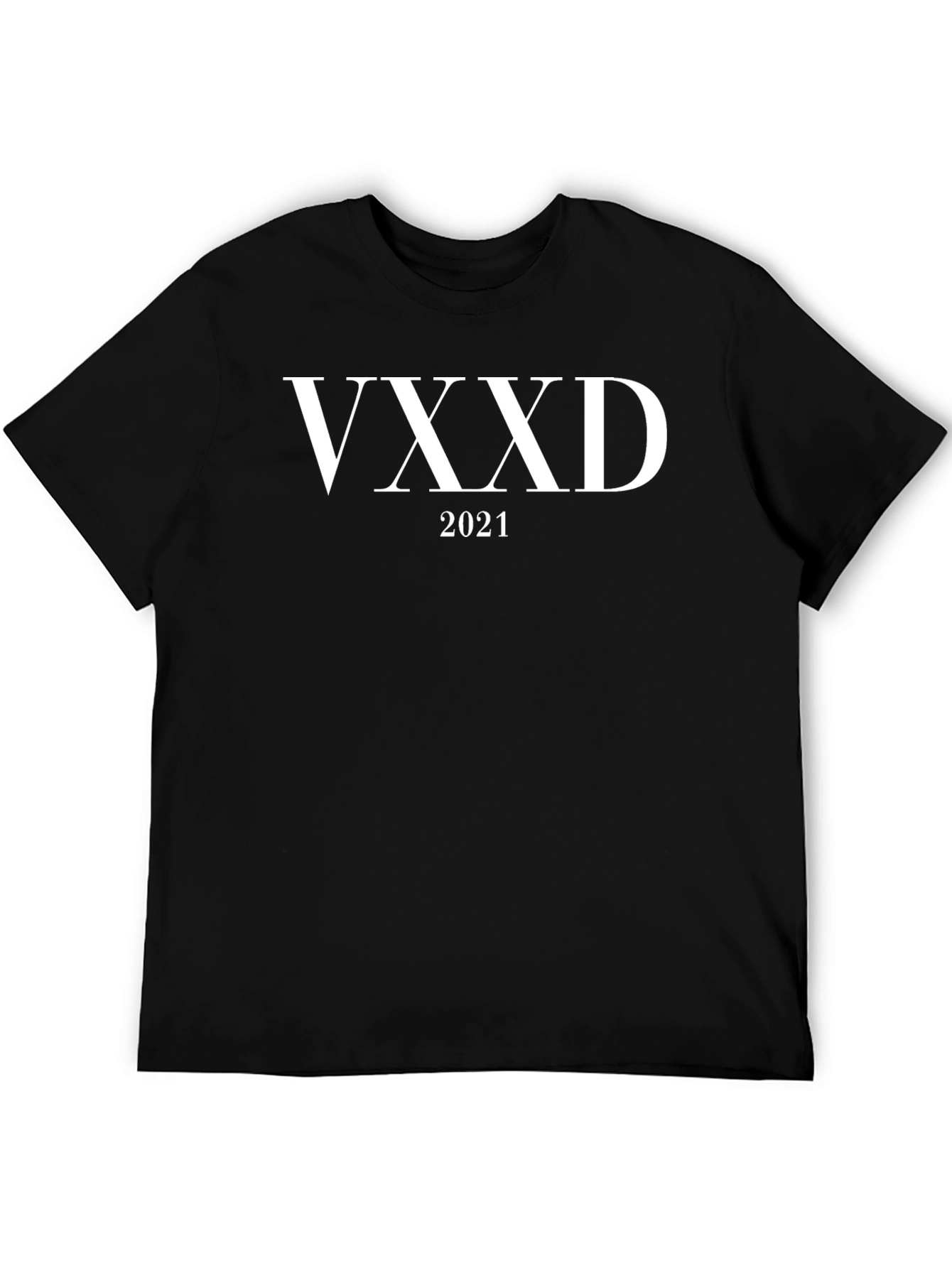VXXD 2021 Graphic Tee - Stylish Black T-Shirt
