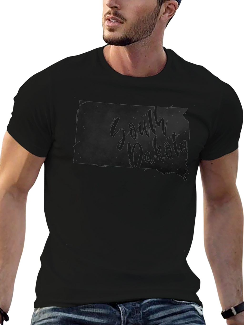 South Dakota State Pride Black T-Shirt