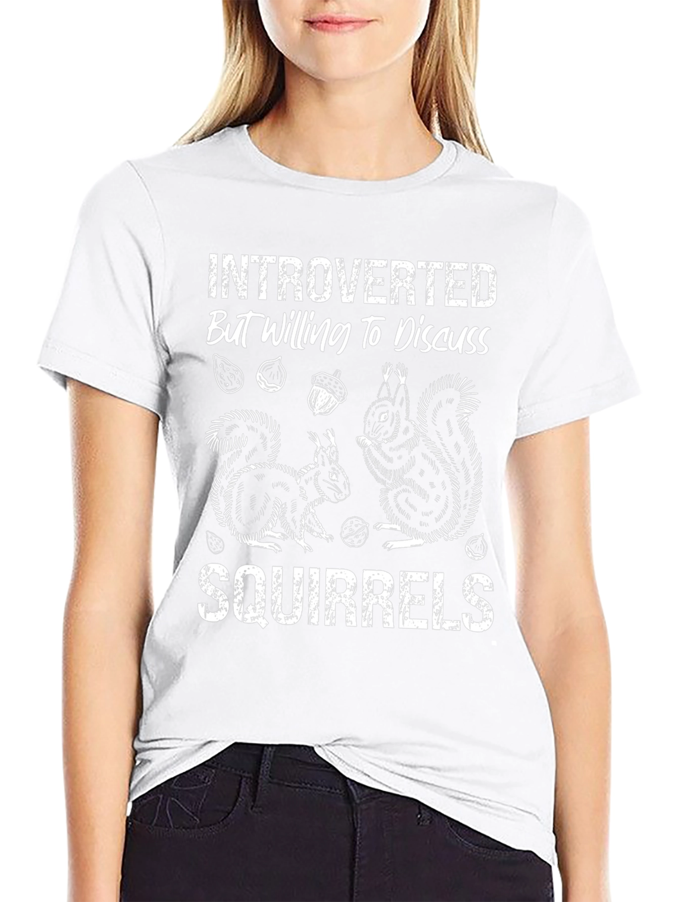 Introverted Squirrels Graphic Tee