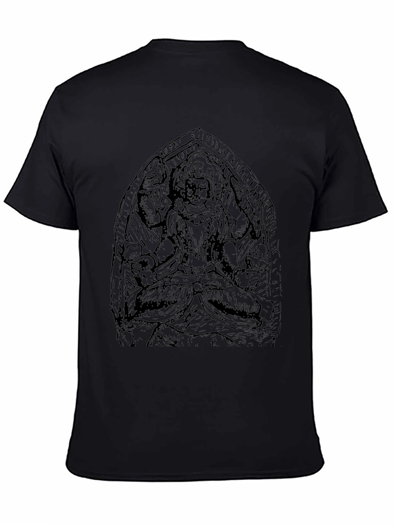 Graphic Print Tee - Artistic Design