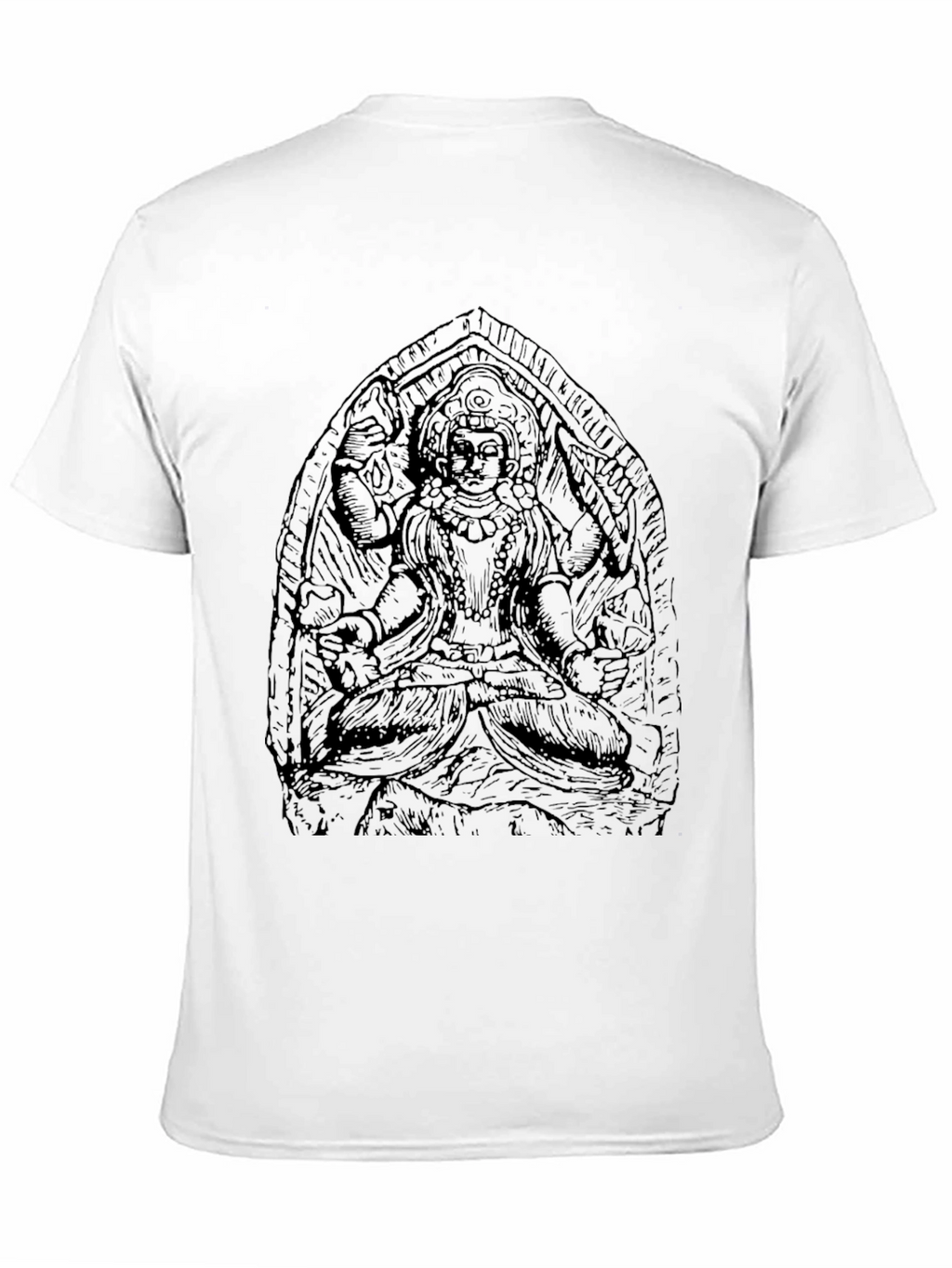 Graphic Print Tee - Artistic Design