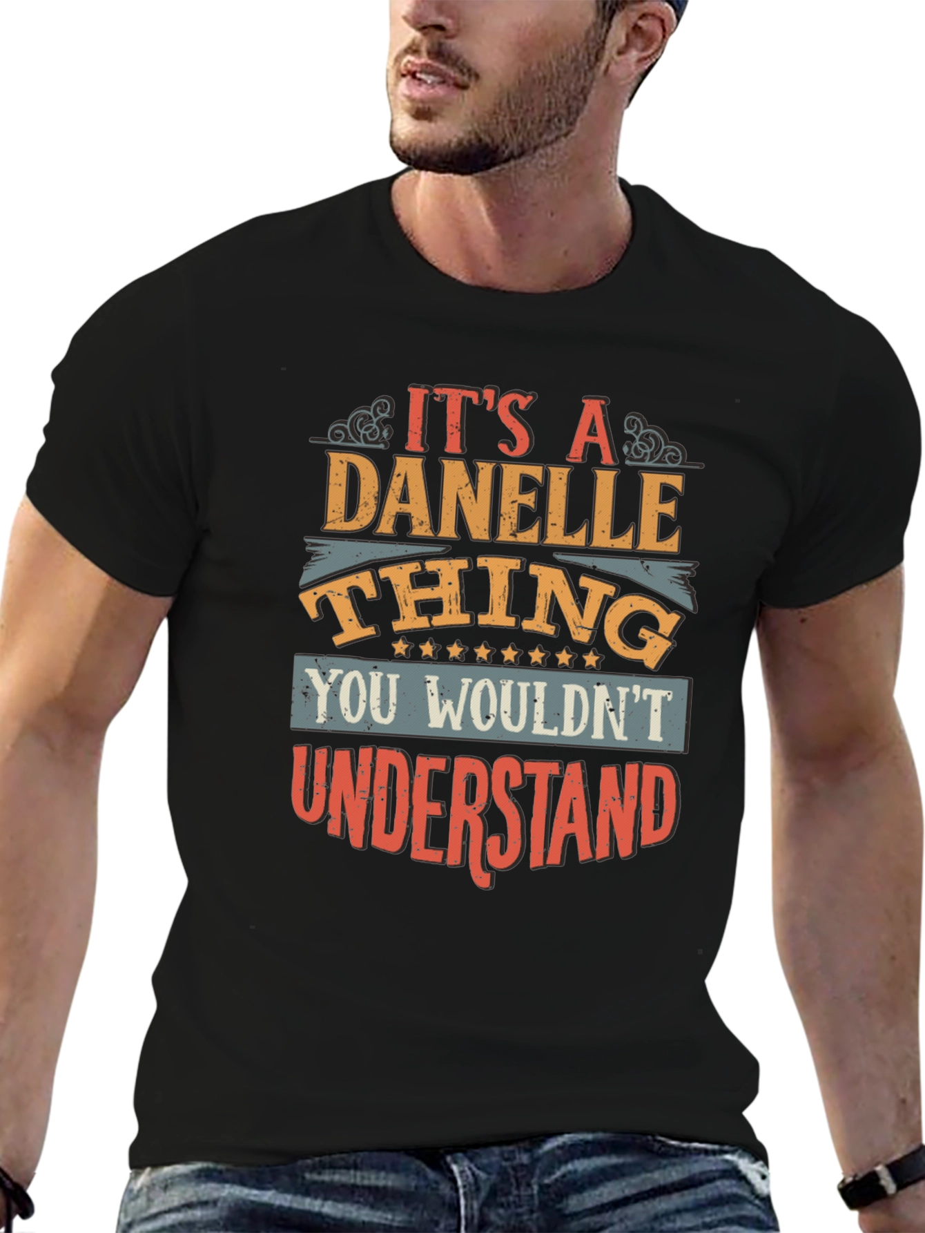 Danelle Thing Graphic T-Shirt - Unique Name Tee