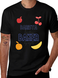 Barista by Day Baker by Night Graphic Tee