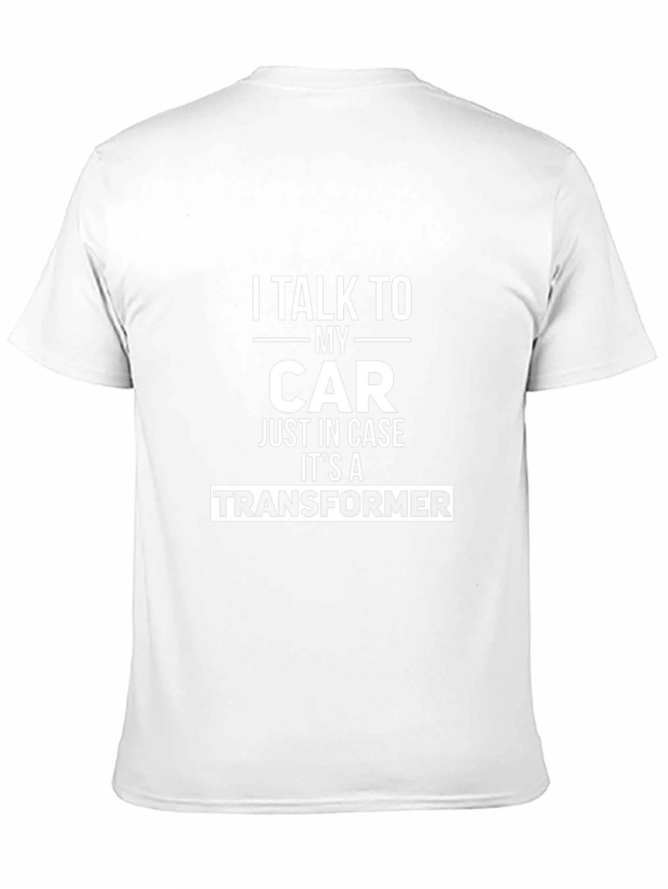 I Talk To My Car Transformer T-Shirt