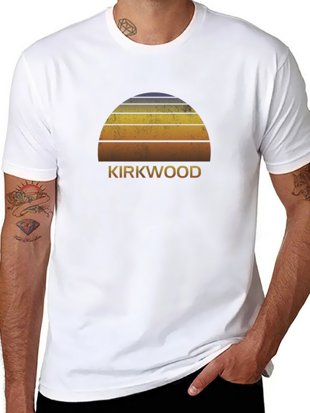 Kirkwood Retro Sunset Graphic T-Shirt