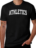 Athletics Graphic T-Shirt - Classic Collegiate Style