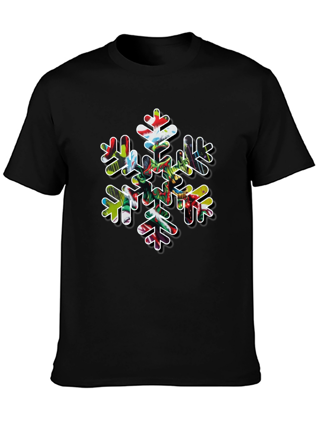 Festive Snowflake Graphic Tee