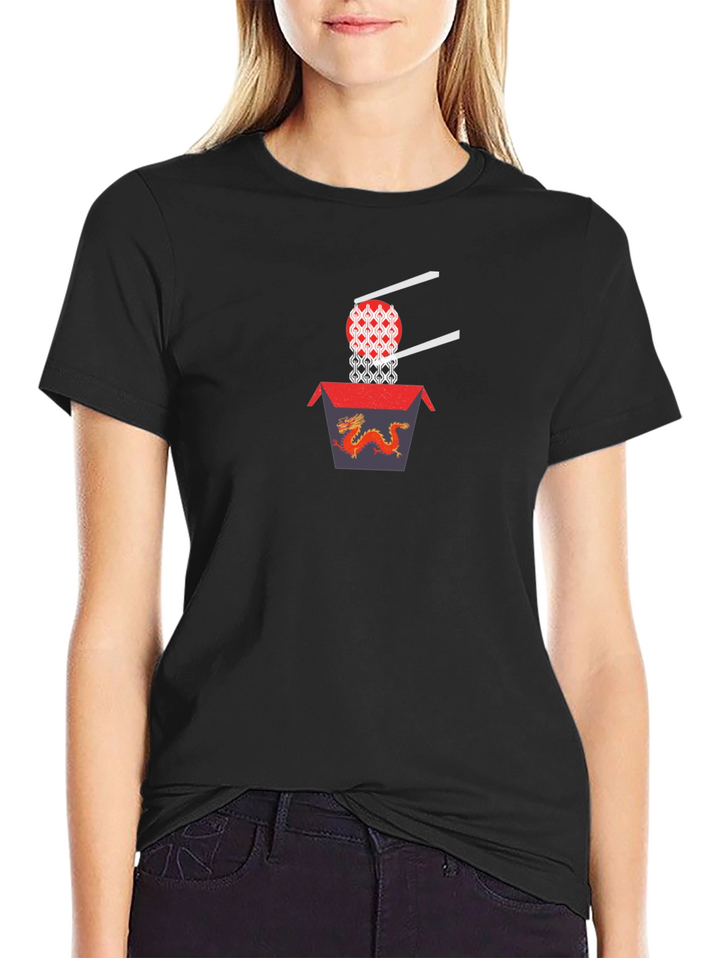 Dragon Takeout Basketball T-Shirt