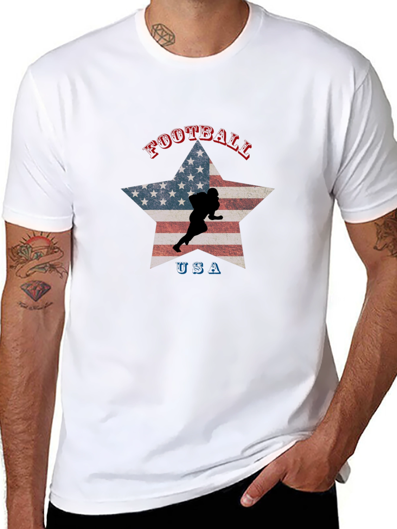 Football USA Graphic Tee