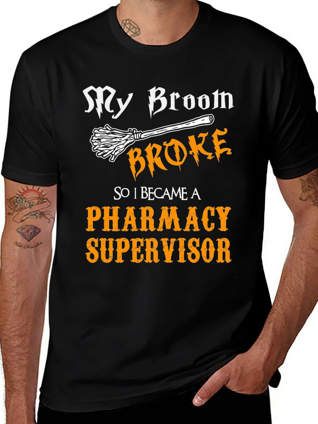 Pharmacy Supervisor T-Shirt - Funny Halloween Tee