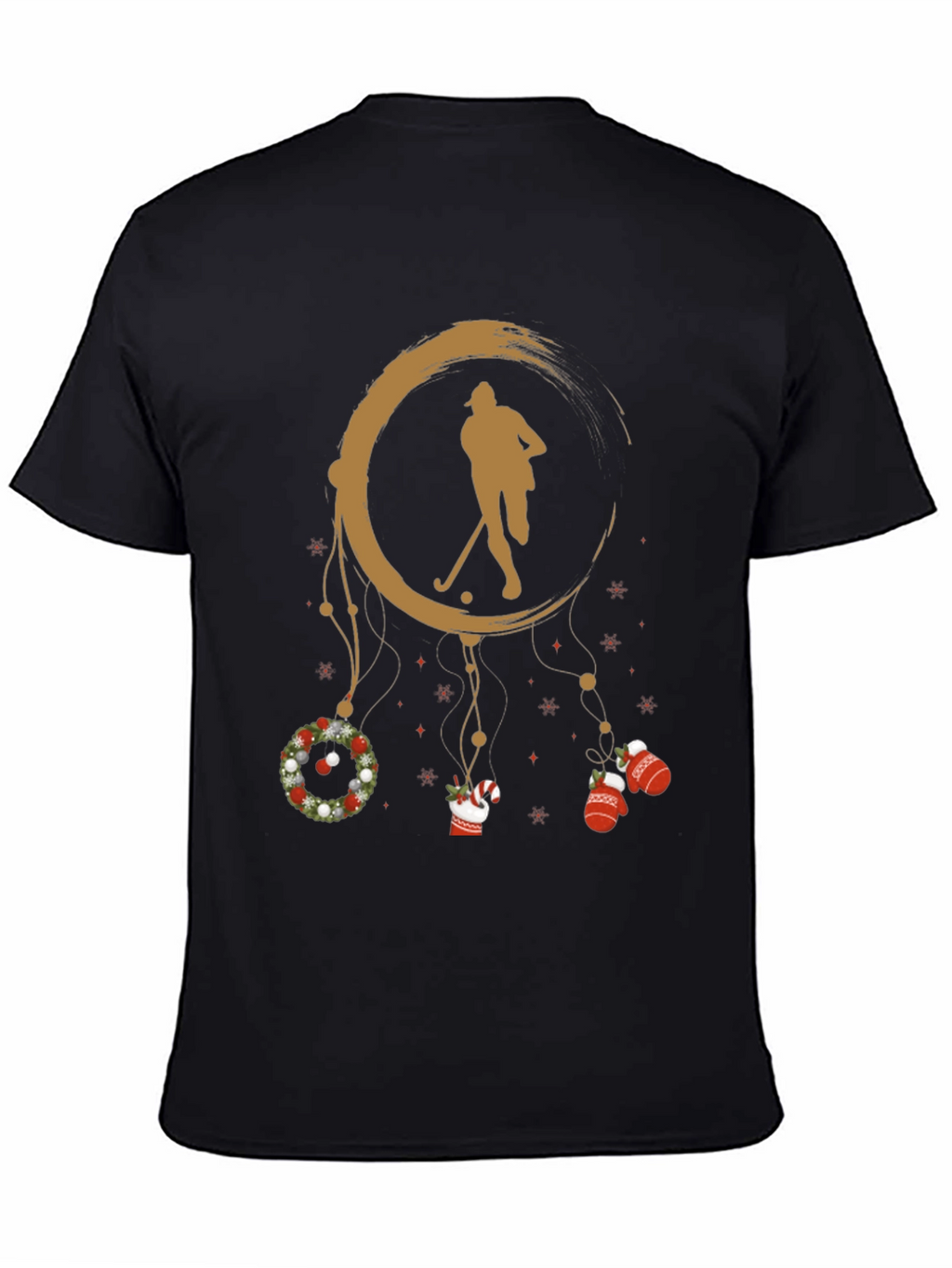 Festive Hockey Dreamcatcher Graphic Tee