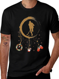 Festive Hockey Dreamcatcher Graphic Tee